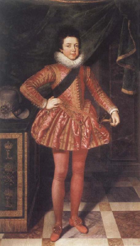 POURBUS, Frans the Younger Louis XIII as a Child oil painting picture